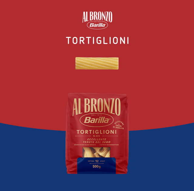 Barilla - Al Bronzo - TORTIGLIONI AL BRONZO