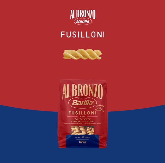 Barilla - Al Bronzo - FUSILLONI AL BRONZO