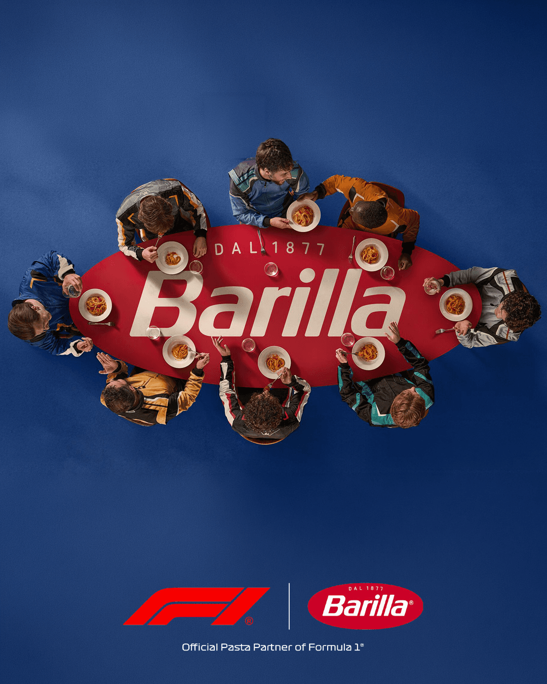 Barilla, socio oficial de pasta de la Fórmula 1®