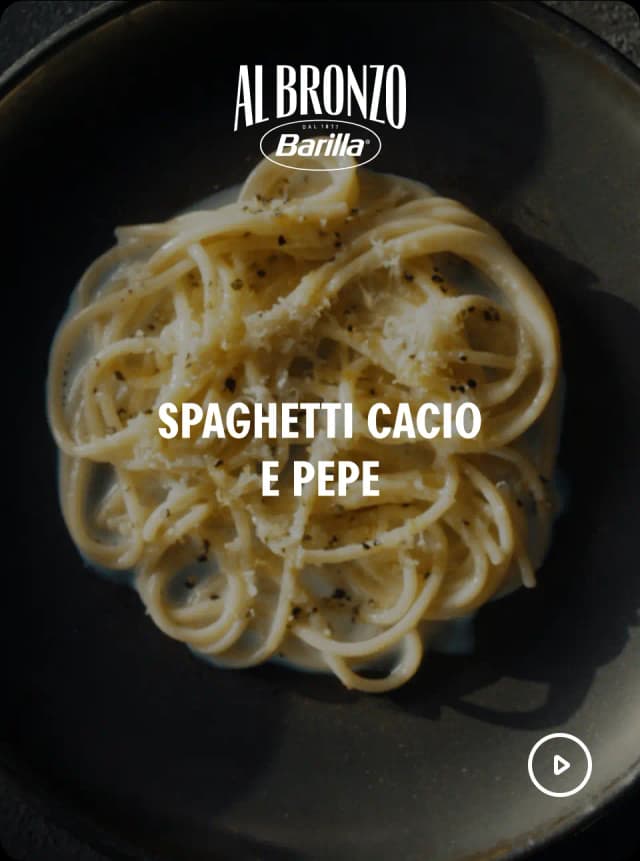Barilla - Al Bronzo - FUSILLI CACIO PEPE E LIMONE
